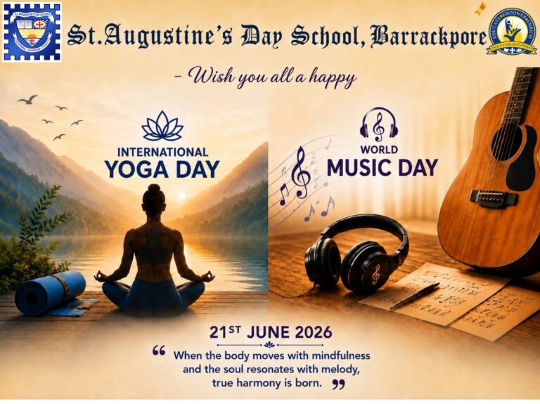 International Yoga Day & World Music Day International Yoga Day & World Music Day | St. Augustine's Day School Barrackpore