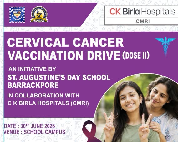 Cervical Cancer Vaccination Cervical Cancer Vaccination | St. Augustine's Day School Barrackpore