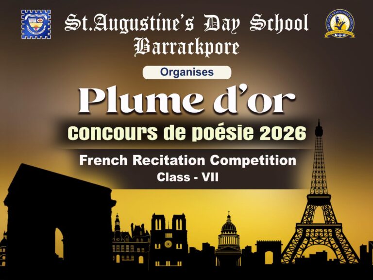 French Poetry Competition French Poetry Competition | St. Augustine's Day School Barrackpore